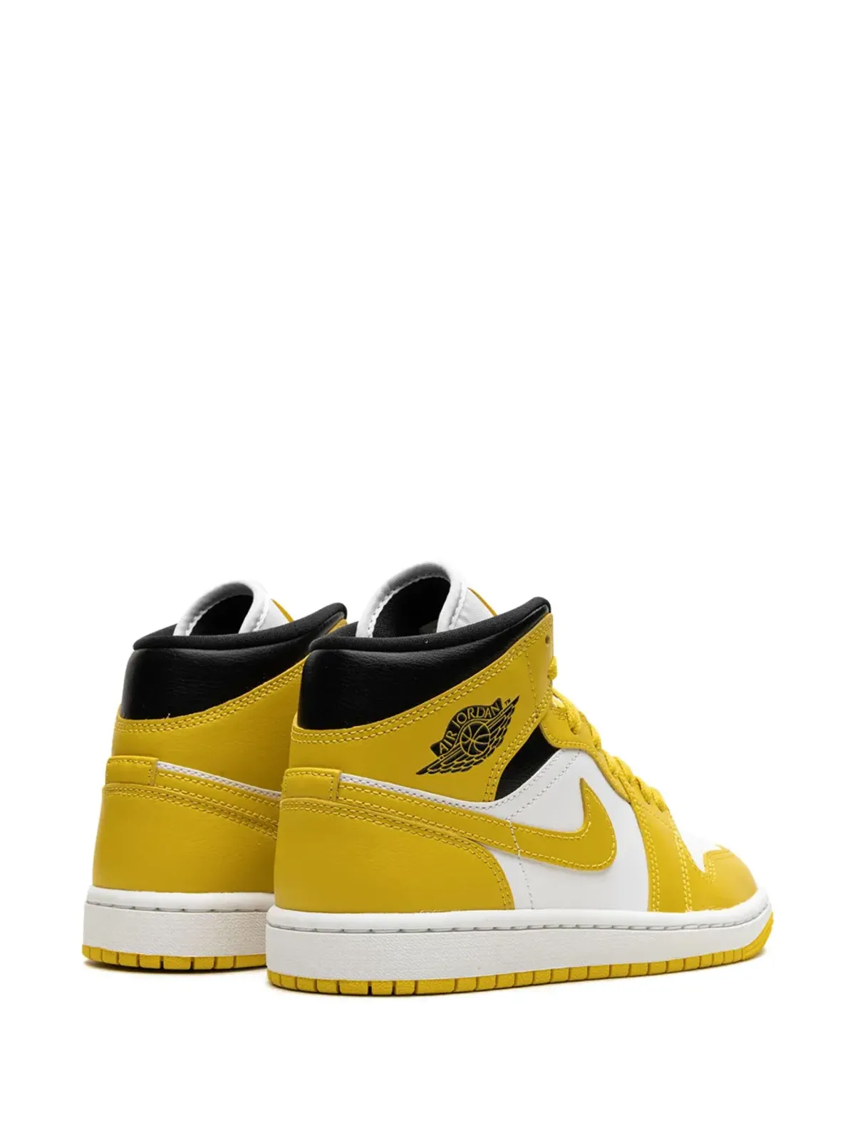 Jordan エア ジョーダン 1 ミッド「Vivid Sulfur」スニーカー - イエロー - 画像3