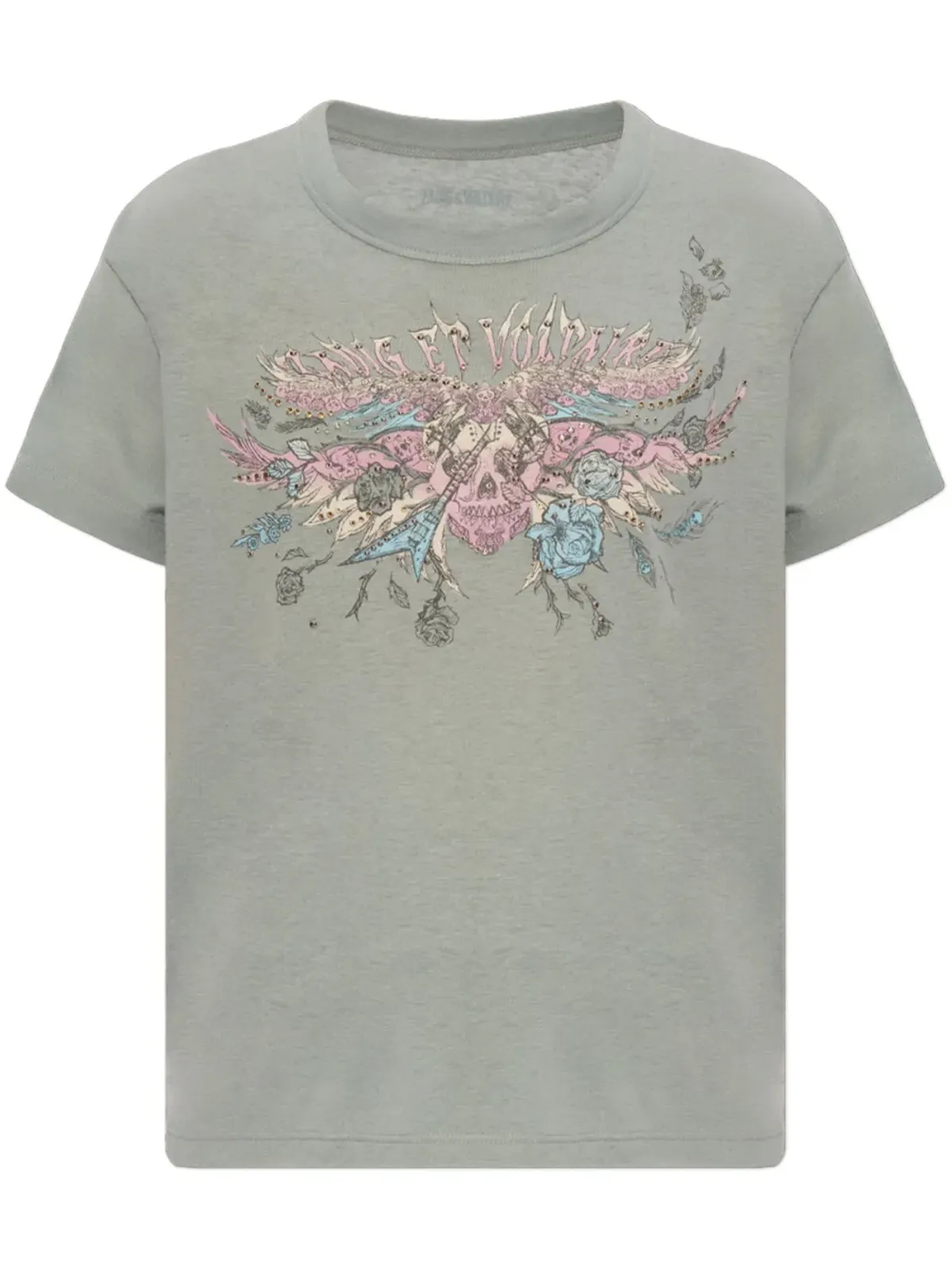 Zadig&Voltaire マルタ コンサート ディアマンテ クルーネック Tシャツ - 画像1