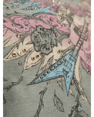 Zadig&Voltaire マルタ コンサート ディアマンテ クルーネック Tシャツ - サムネイル5