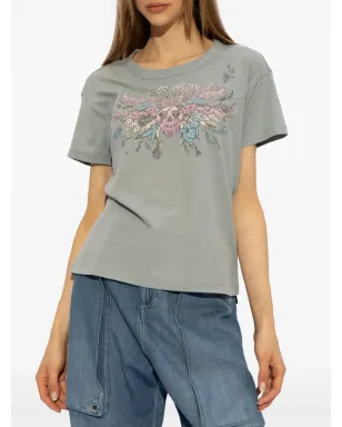 Zadig&Voltaire マルタ コンサート ディアマンテ クルーネック Tシャツ - サムネイル3