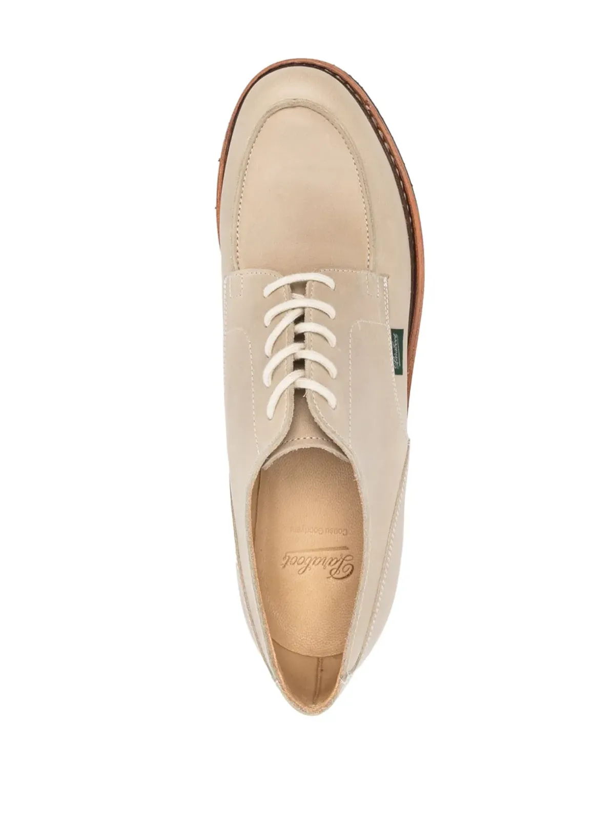 Paraboot アンボワーズ レザー ダービーシューズ - 画像4