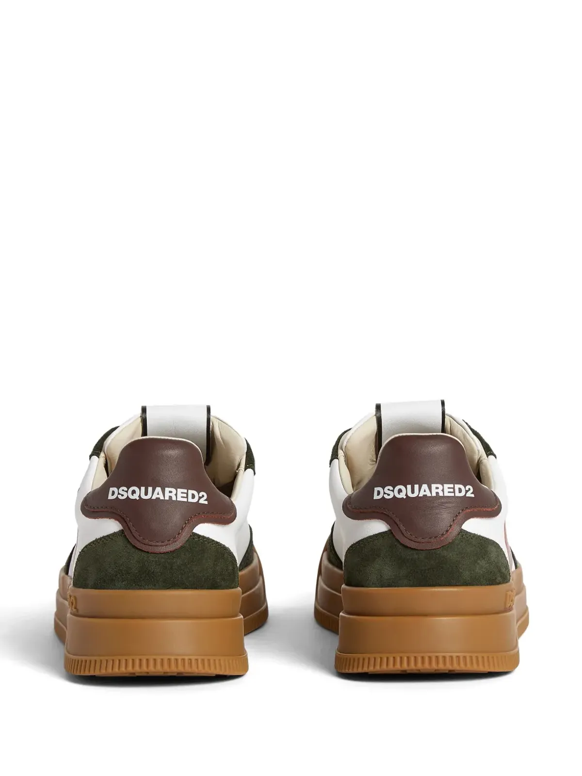 DSQUARED2 ロゴプリント ロー・トップスニーカー - White - 画像3