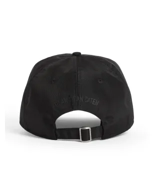 DSQUARED2 ロゴアップリケ ベースボールキャップ ブラック - サムネイル2