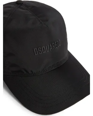 DSQUARED2 ロゴアップリケ ベースボールキャップ ブラック - サムネイル3