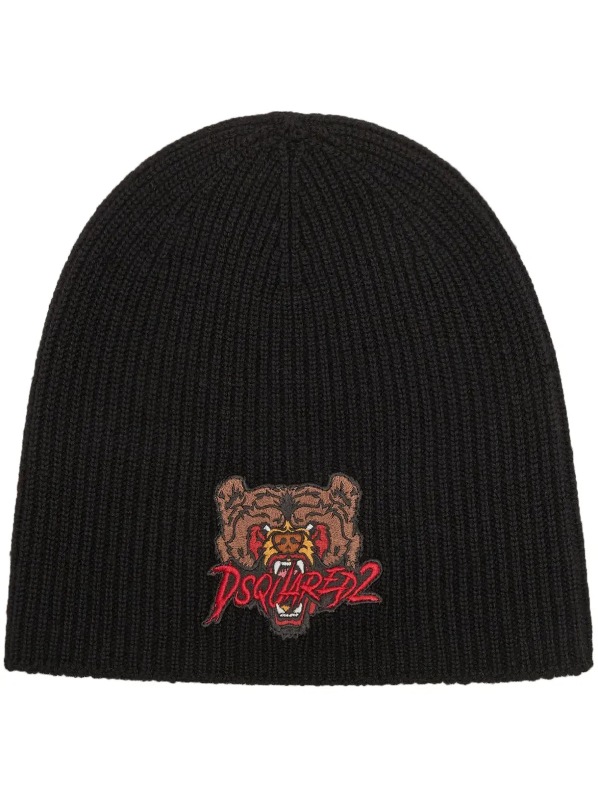 DSQUARED2 ベアアップリケ ウールビーニー - 画像1