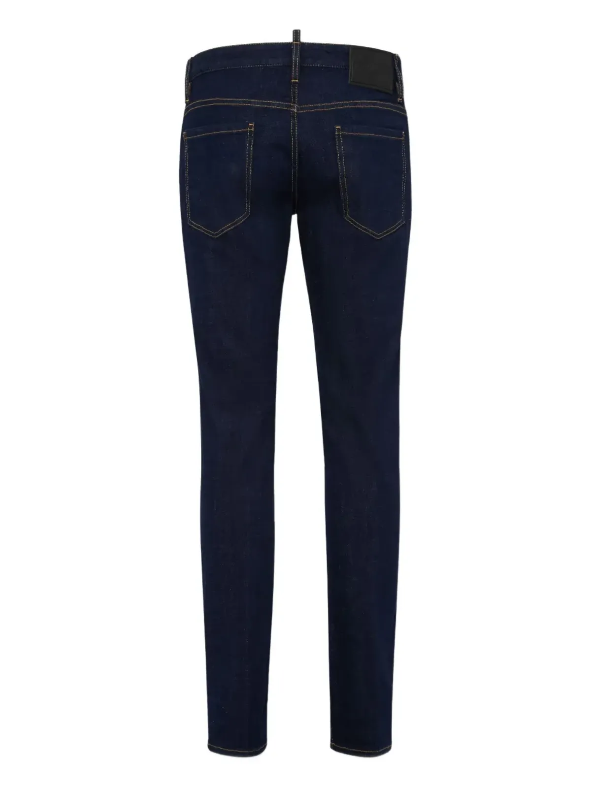 DSQUARED2 コントラストステッチ ジーンズ ブラック - 画像2