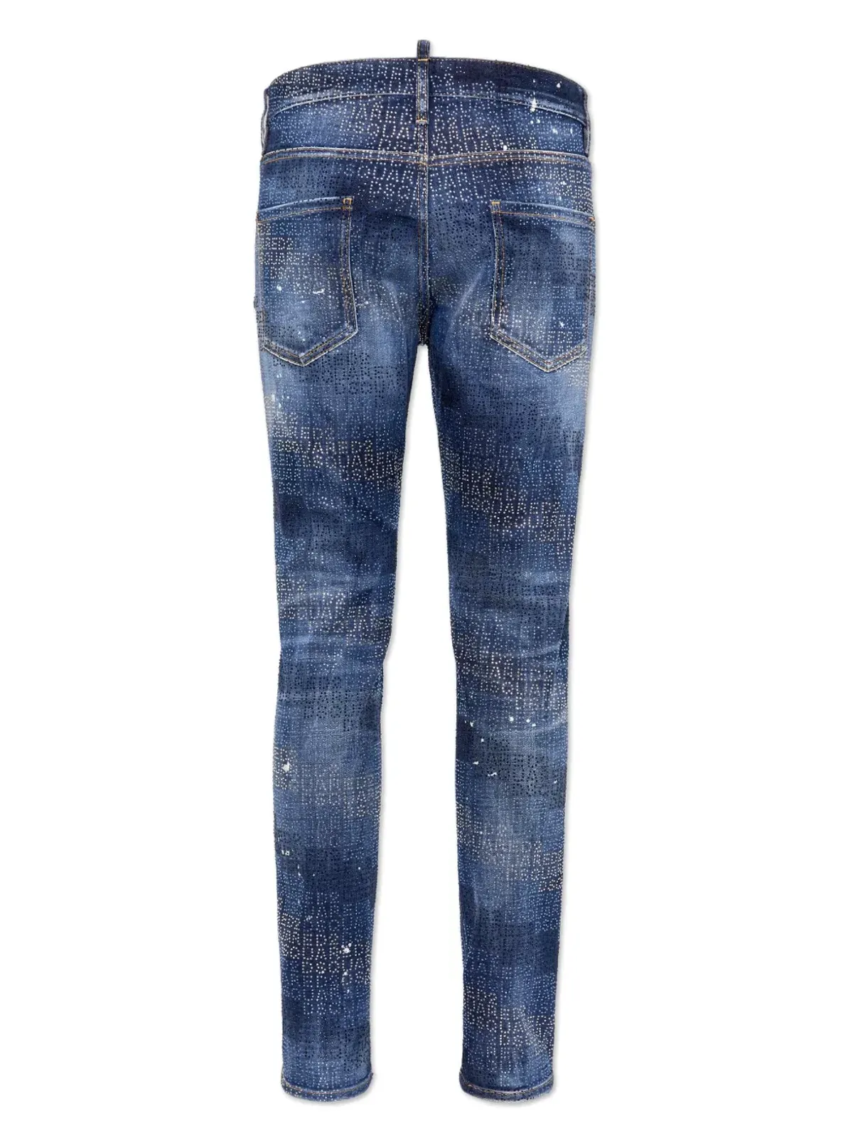 DSQUARED2 ペイントスプラッター柄 スリムフィットジーンズ - 画像2