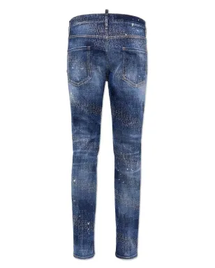 DSQUARED2 ペイントスプラッター柄 スリムフィットジーンズ - サムネイル2