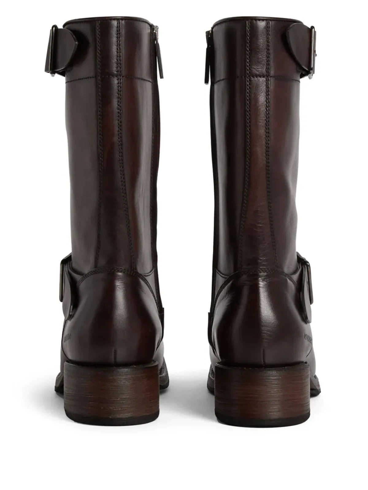 DSQUARED2 ハーレー レザー ブーツ - 画像3