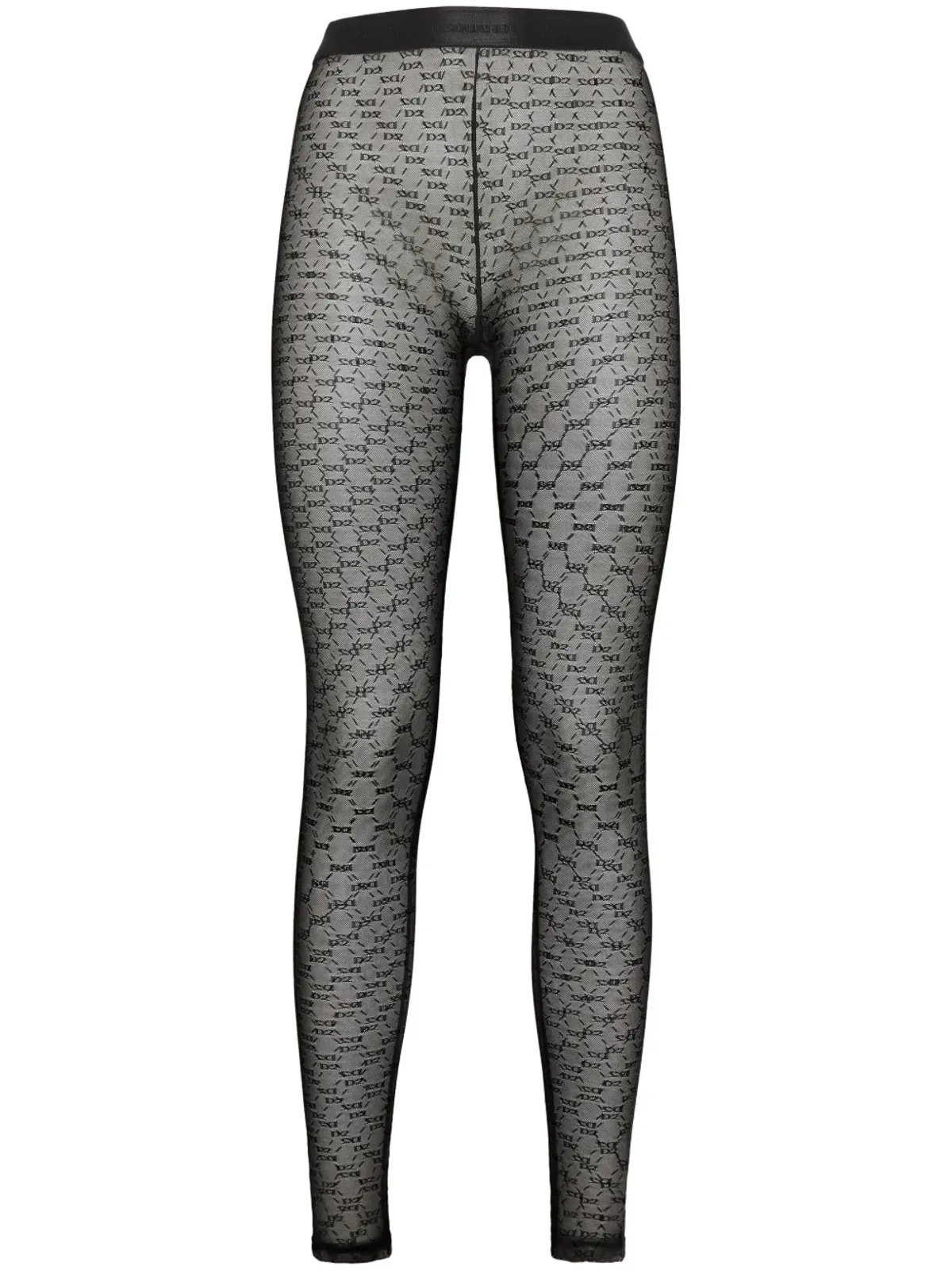DSQUARED2 モノグラム ハイウエスト タイツ - 画像1