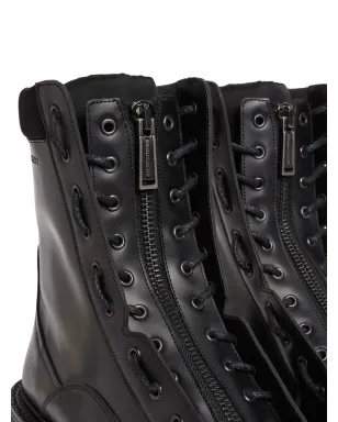 DSQUARED2 ジップアップ アンクルブーツ ブラック - サムネイル4