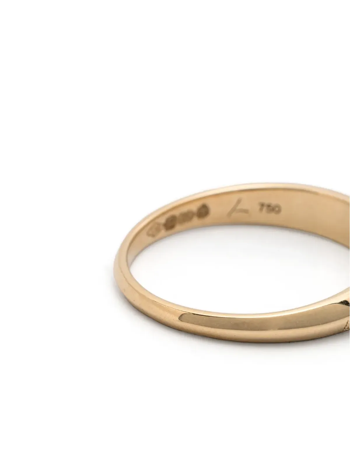 Lizzie Mandler Fine Jewelry 18K イエローゴールド ペティット・クレセント・リング - 画像3