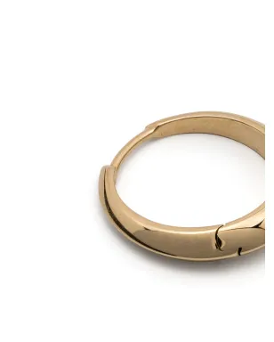 Lizzie Mandler Fine Jewelry 18kt イエローゴールド 三日月形フープピアス - サムネイル3