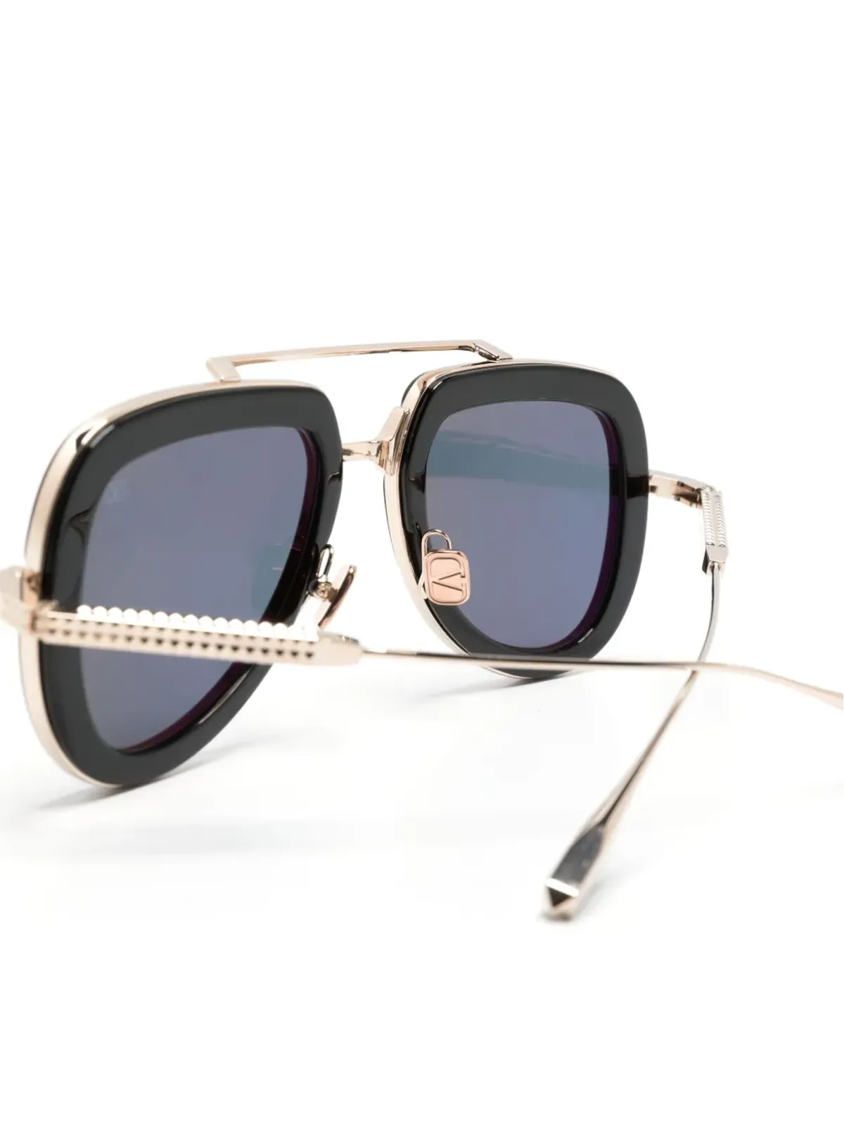 VALENTINO GARAVANI EYEWEAR ヴァレンティノ ガラヴァーニ アイウェア V~Lstory パイロットフレーム サングラス - 画像3