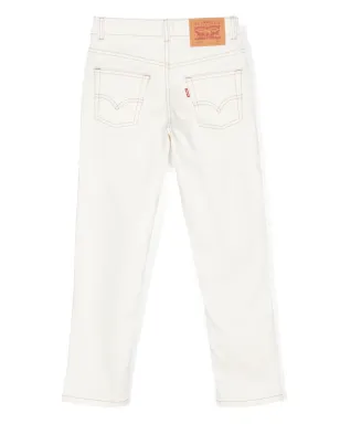 Levi's Kids コントラストステッチ テーパードジーンズ - Neutrals - サムネイル2