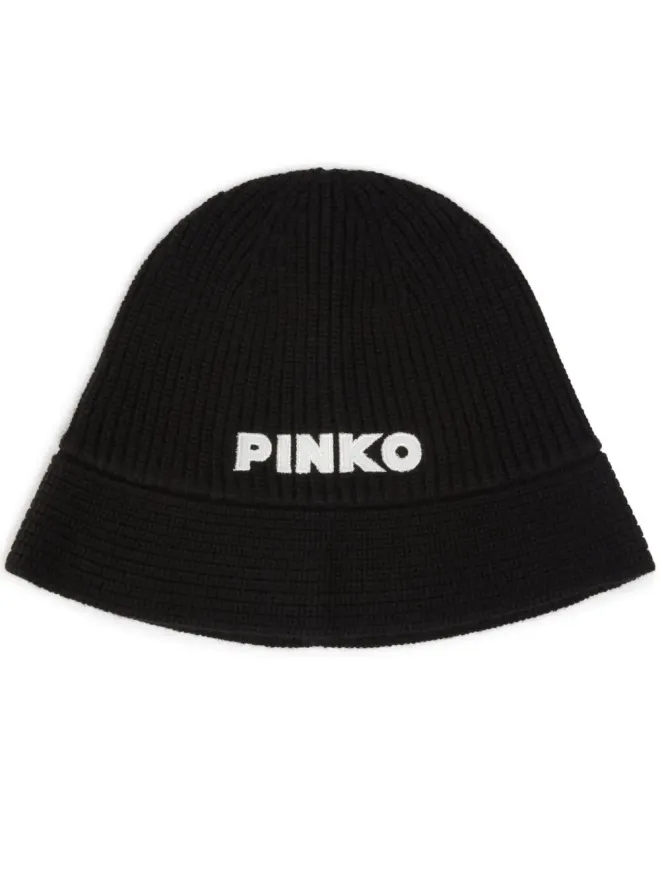 PINKO PINKO ロゴアップリケ バケットハットの商品画像