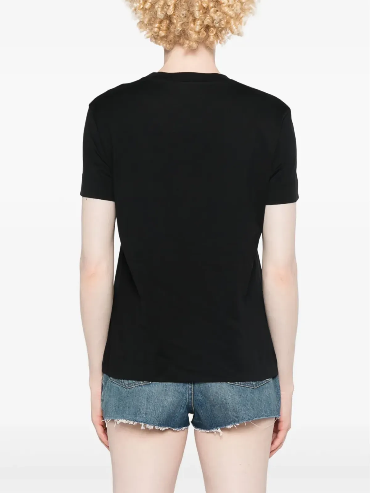 Givenchy 4G刺繍入り Tシャツ ブラック - 画像4