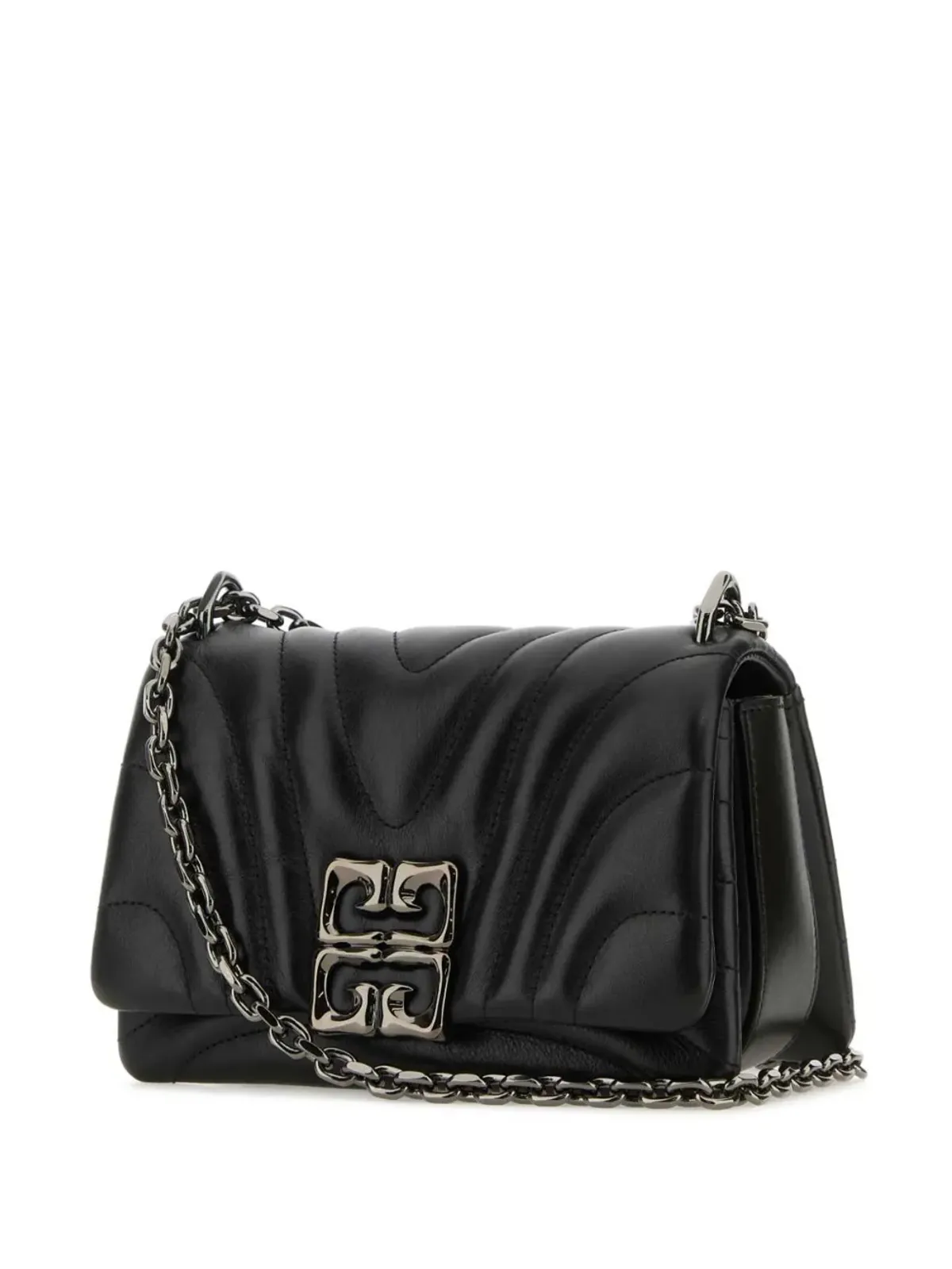 Givenchy 小さめ4Gキルティング クロスボディバッグ - ブラック - 画像3