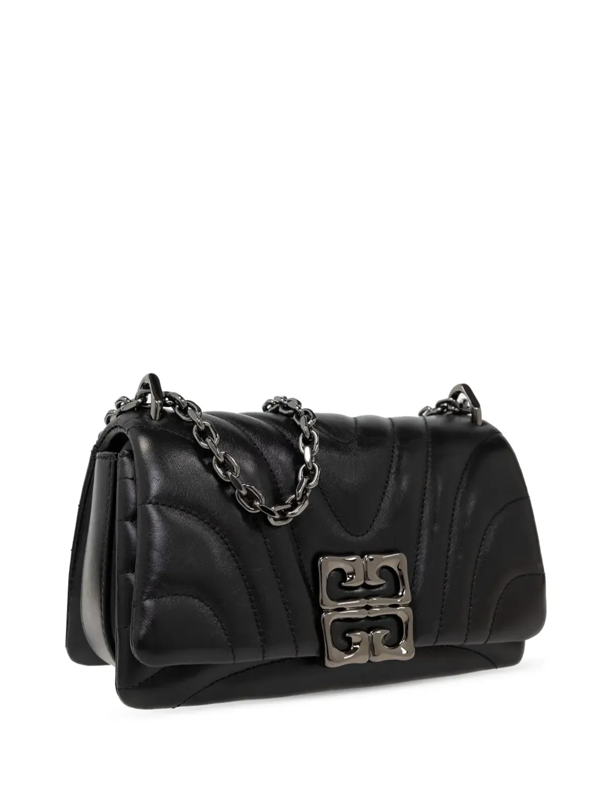 Givenchy 小さめ4Gキルティング クロスボディバッグ - ブラック - 画像4