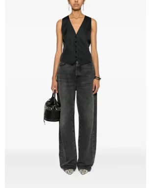Zadig&Voltaire Emaux サテン ウェストコート風トップ - サムネイル2
