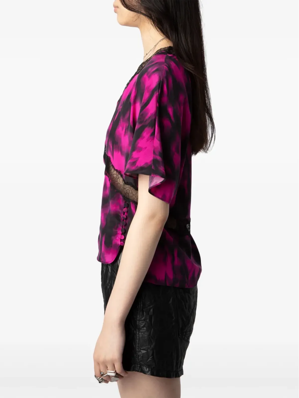 Zadig&Voltaire Tzar blouse - Black - 画像5