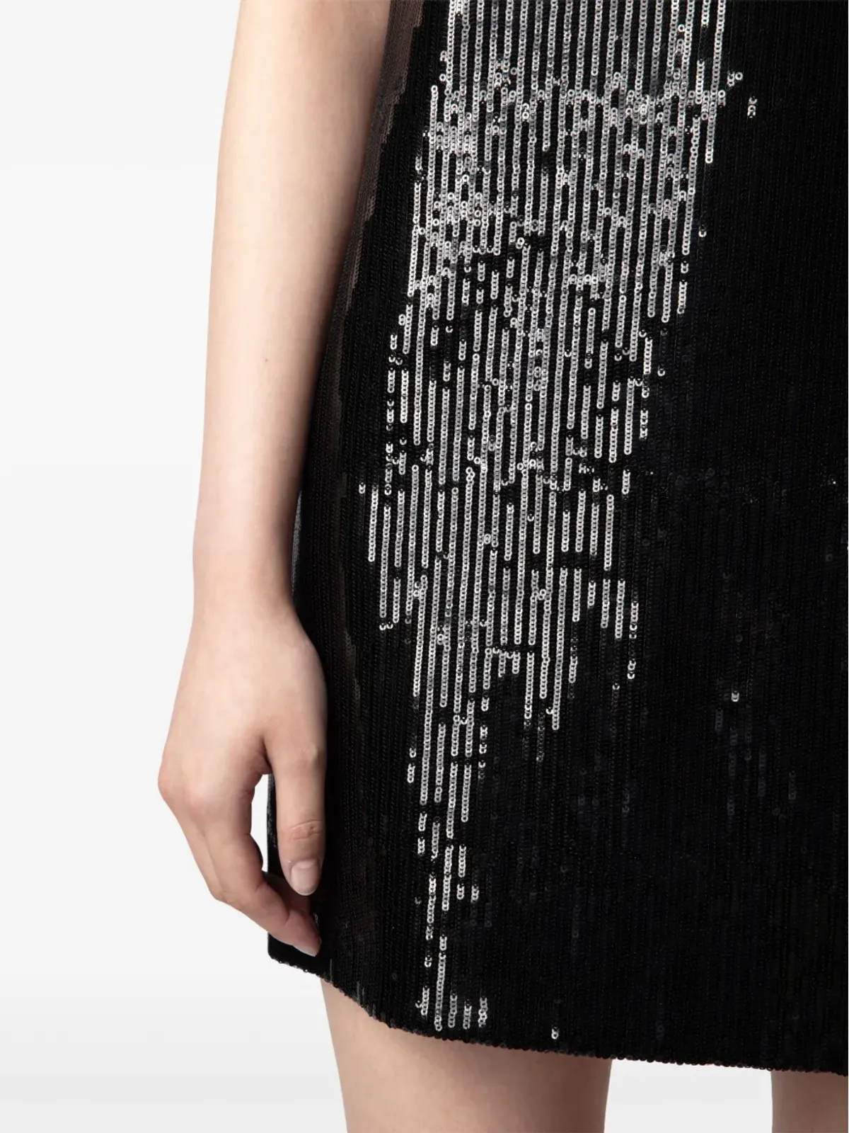 Zadig&Voltaire Rashu sequin mini dress - 画像5