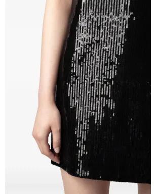 Zadig&Voltaire Rashu sequin mini dress - サムネイル5