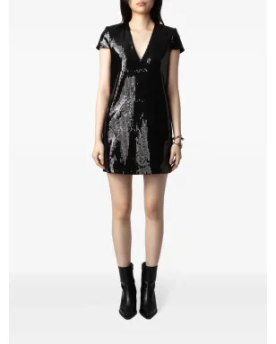 Zadig&Voltaire Rashu sequin mini dress - サムネイル2