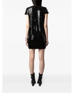 Zadig&Voltaire Rashu sequin mini dress - サムネイル3