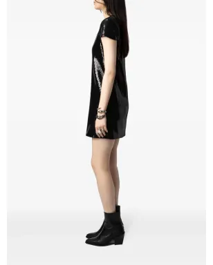Zadig&Voltaire Rashu sequin mini dress - サムネイル4