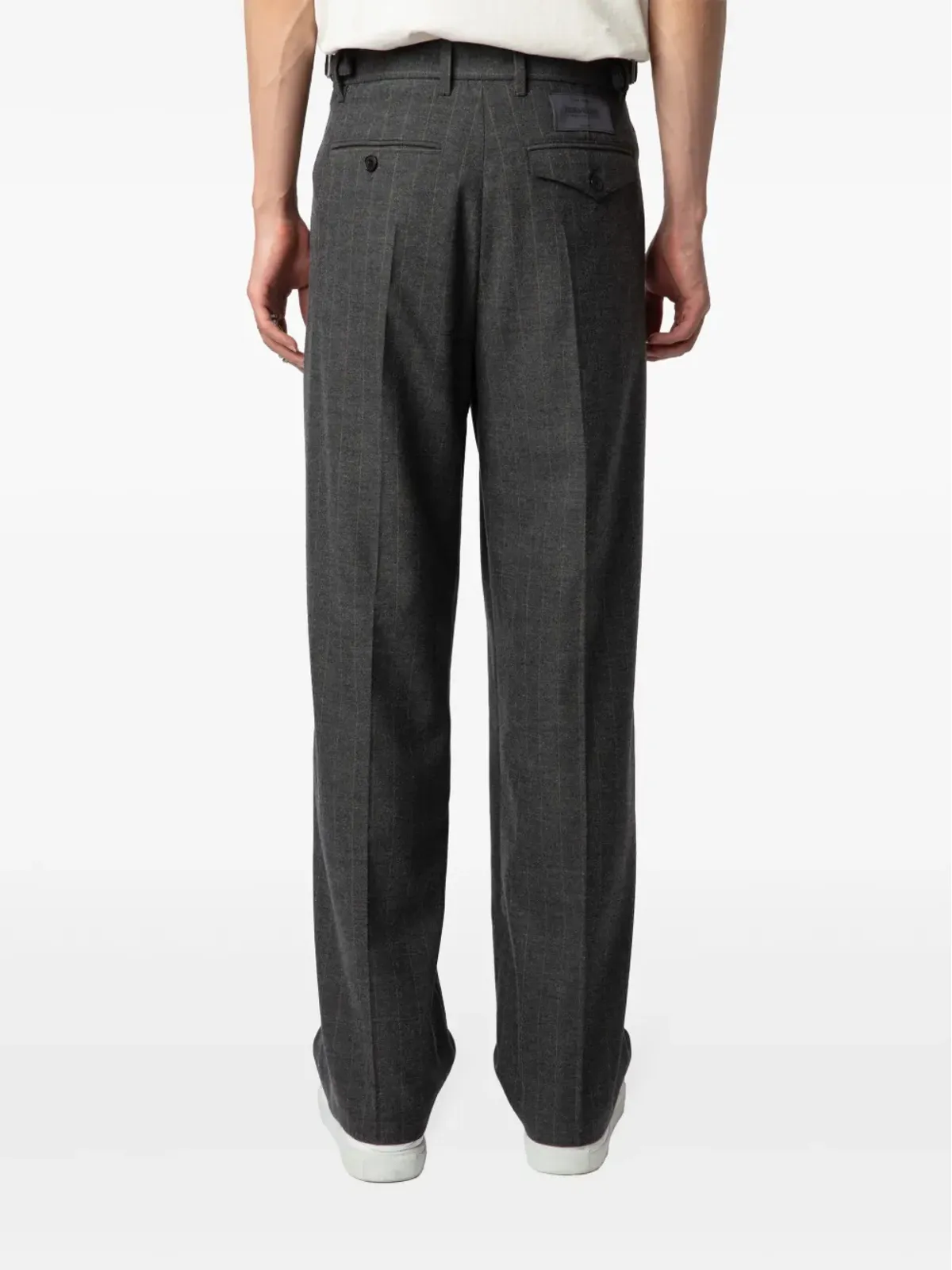 Zadig&Voltaire チェック柄 センタープレスパンツ - 画像4
