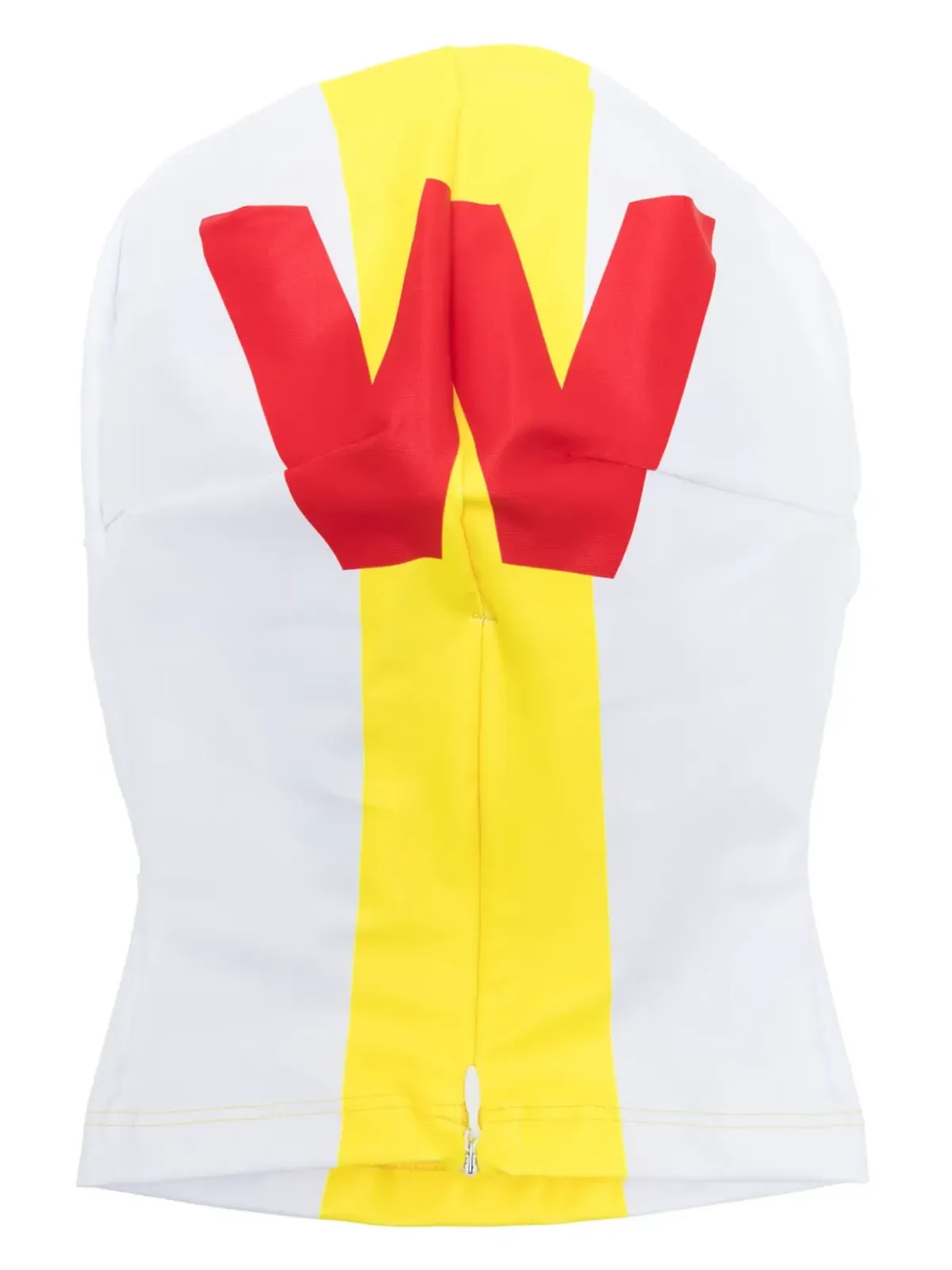 Walter Van Beirendonck グラフィックプリントフェイスマスク - 画像2