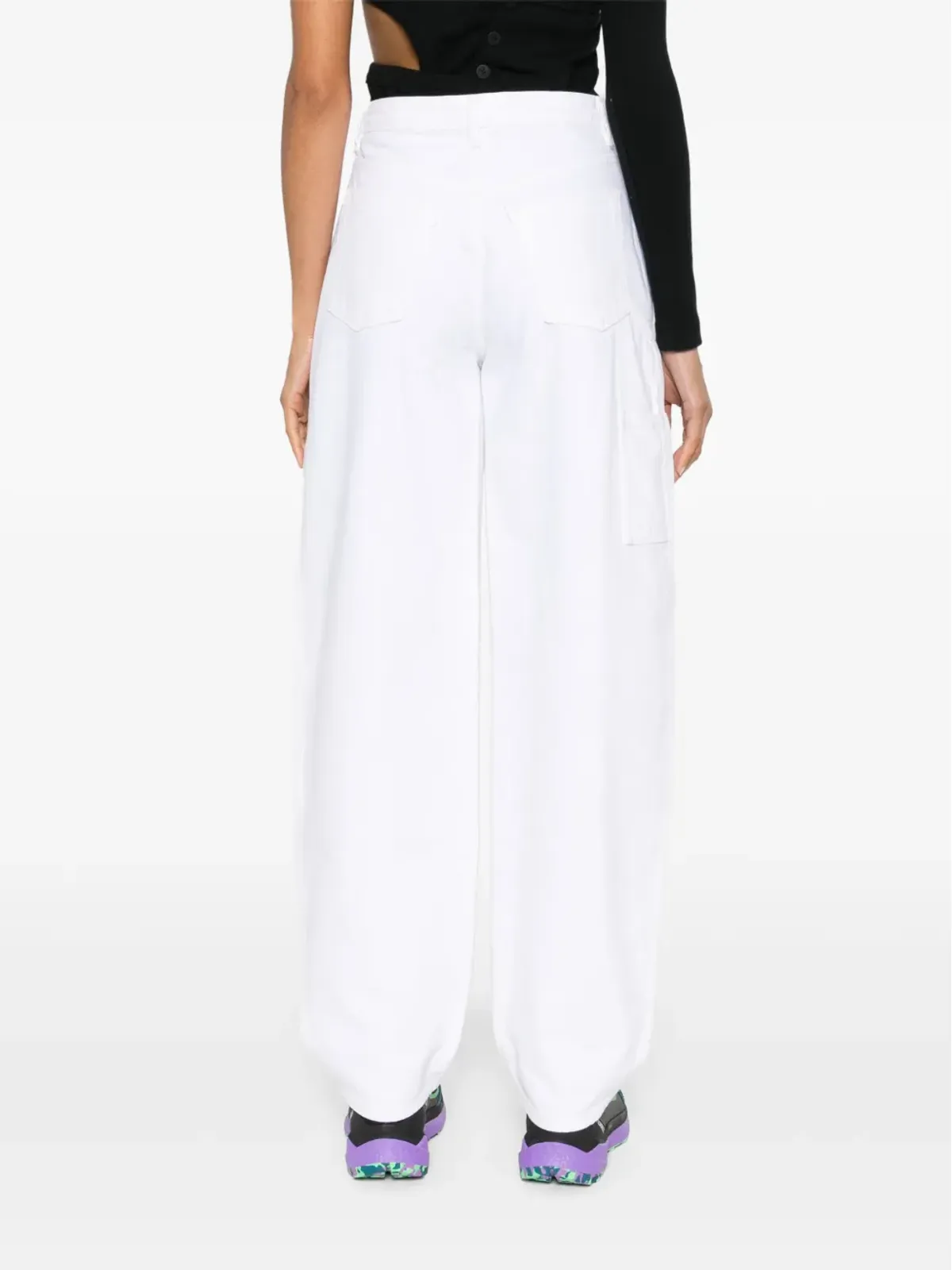 3x1 Nicole tapered jeans - White - 画像4