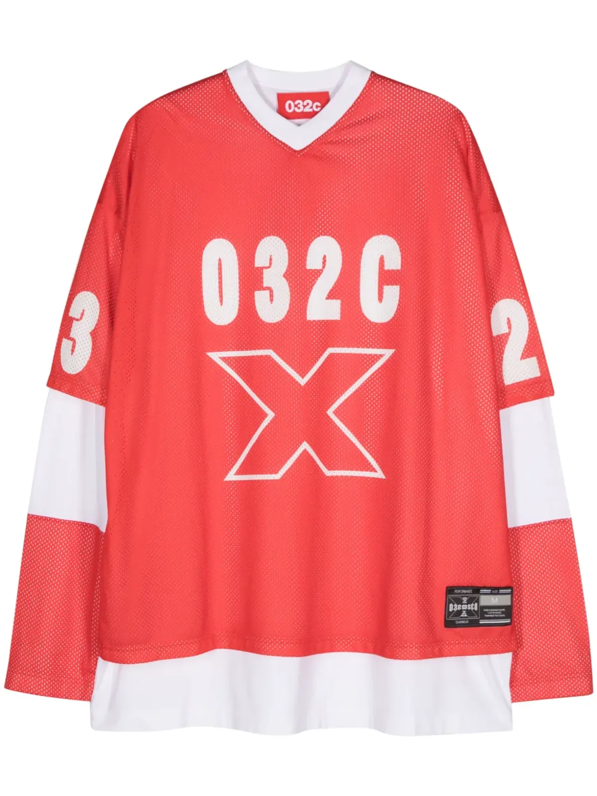 032c ラックス レイヤード スポーツTシャツ - 画像1