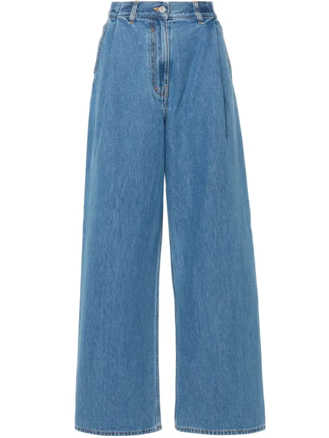 Givenchy Givenchy 4Gモチーフ コットン ジーンズ - ブルーの商品画像