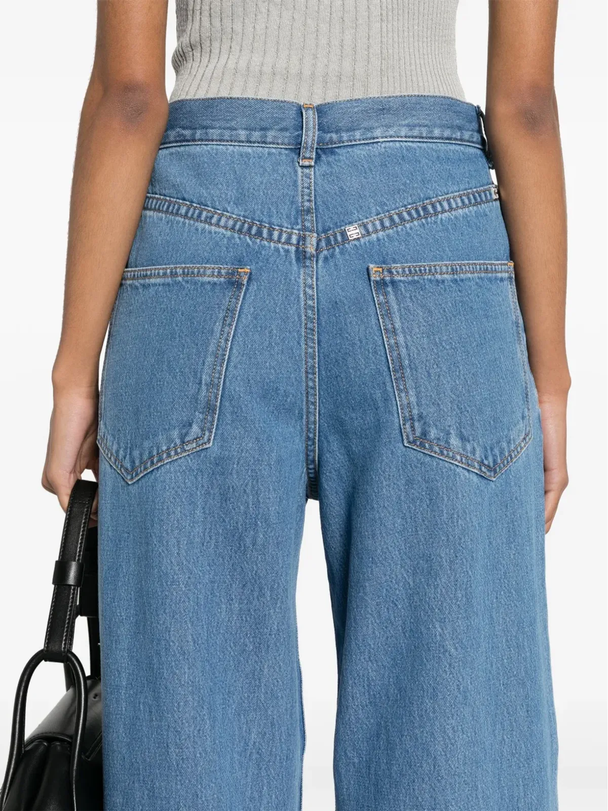 Givenchy 4Gモチーフ コットン ジーンズ - ブルー - 画像5