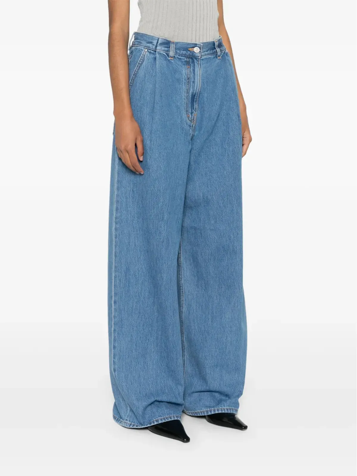 Givenchy 4Gモチーフ コットン ジーンズ - ブルー - 画像3