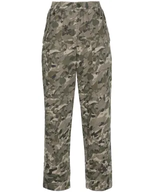 Zadig&Voltaire カモフラージュ柄コットンパンツ - Green - サムネイル1