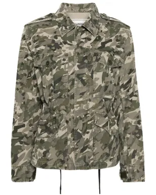 Zadig&Voltaire Krisa カモ柄コットンジャケット - サムネイル1