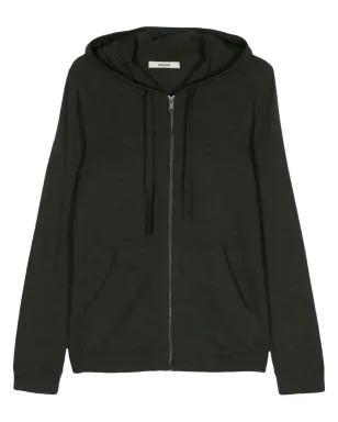 Zadig&Voltaire ジップアップ ウールフーディ - グリーン - サムネイル1