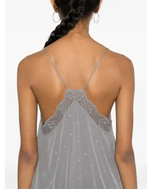 Zadig&Voltaire リスティズ ラインストーン装飾 ミニドレス - サムネイル5