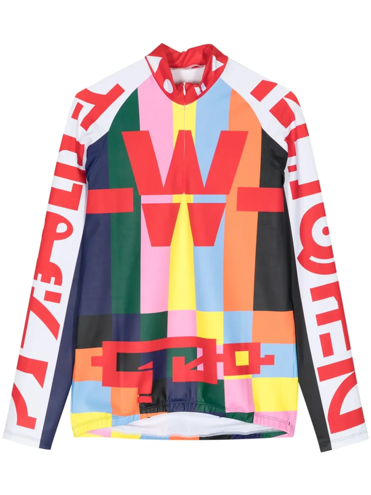 Walter Van Beirendonck Cosmic Dancer グラフィックプリントトップ - 画像1