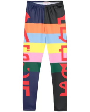 Walter Van Beirendonck Cosmic Dancer グラフィックプリント レギンス - サムネイル1