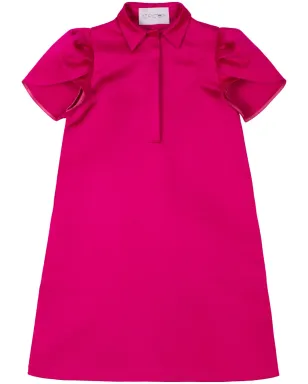 AZ FACTORY Zinnia ruffled sleeves dress - Pink - サムネイル1