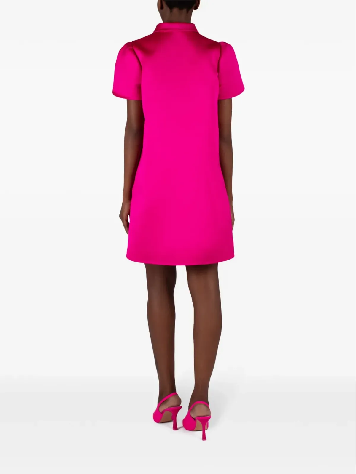 AZ FACTORY Zinnia ruffled sleeves dress - Pink - 画像3