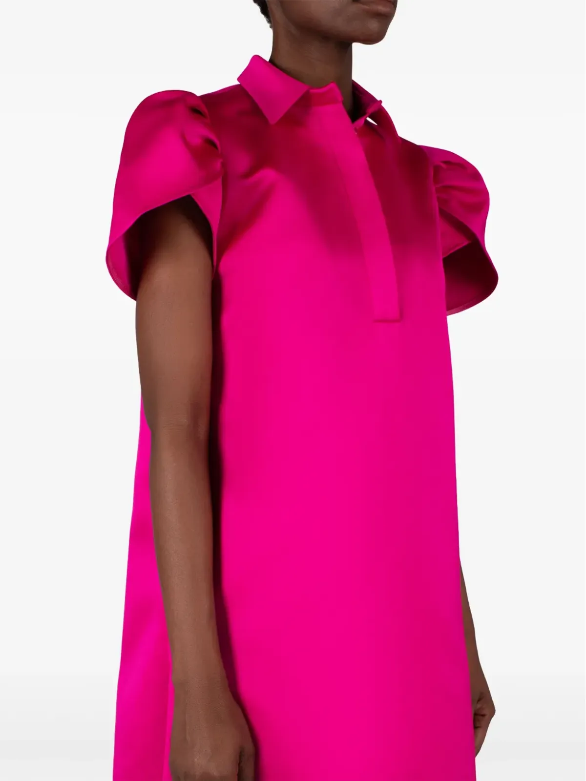 AZ FACTORY Zinnia ruffled sleeves dress - Pink - 画像4