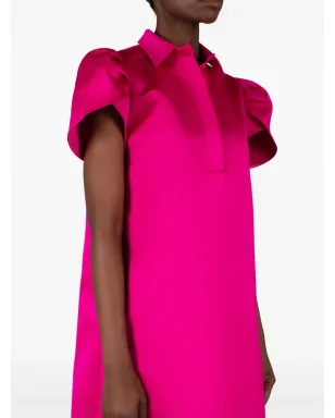 AZ FACTORY Zinnia ruffled sleeves dress - Pink - サムネイル4