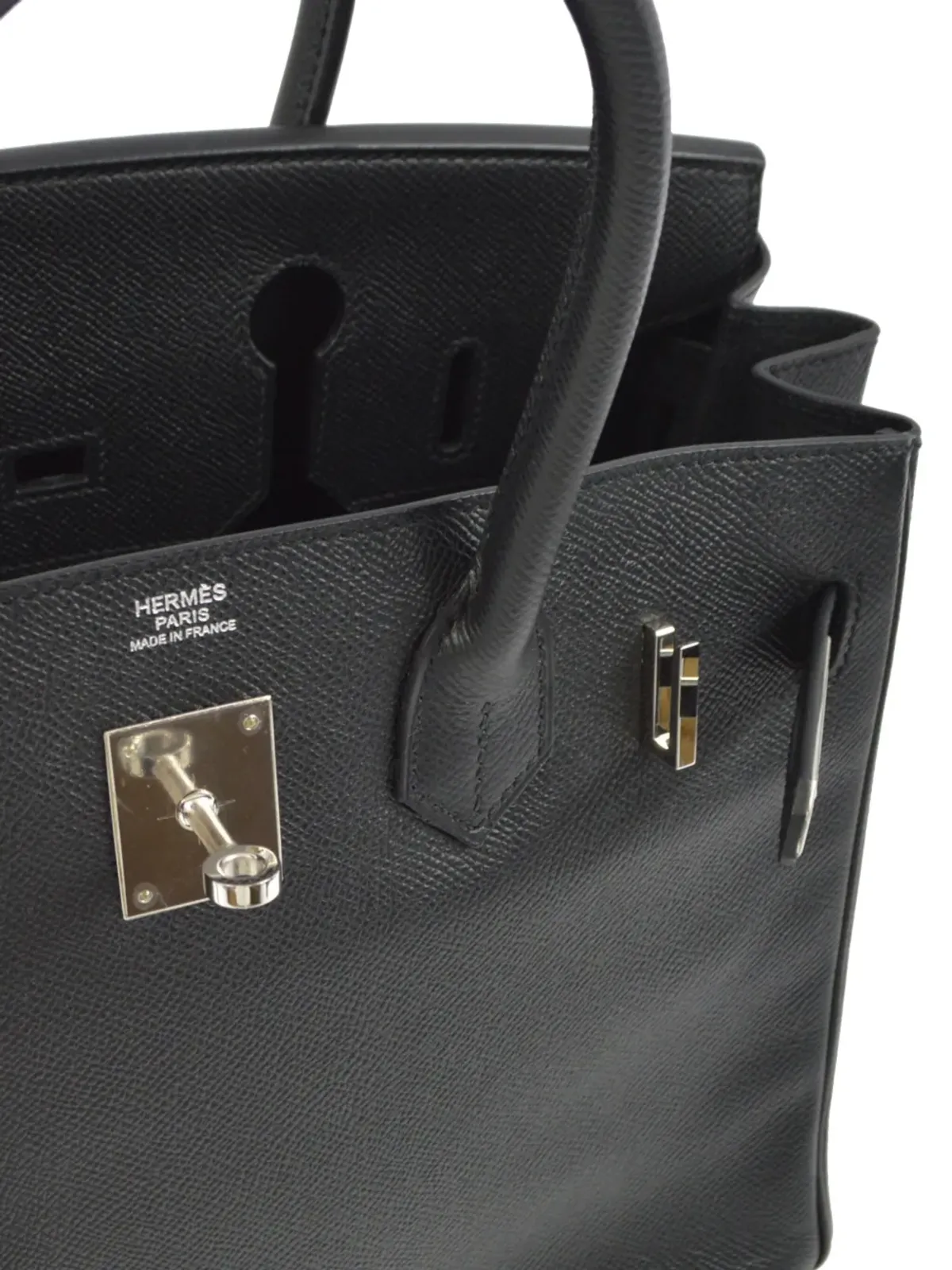 Hermès ビンテージ 2011 Birkin 30 ハンドバッグ - ブラック - 画像4