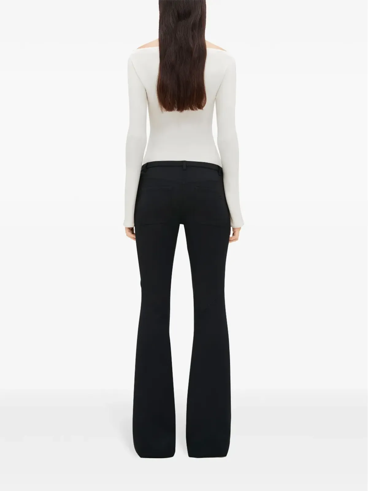Courrèges オフショルダージップ付きボディスーツ - 画像5