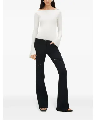 Courrèges オフショルダージップ付きボディスーツ - サムネイル3